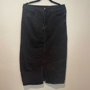 SHEIN HIGH WAIST DENIM SKIRT